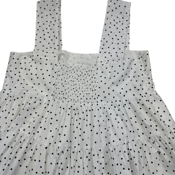 By Anthropologie The Helena Square-Neck Tiered Midi Dress Women's Size XL - Picture 5 of 10